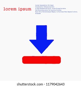 Download Icon vector