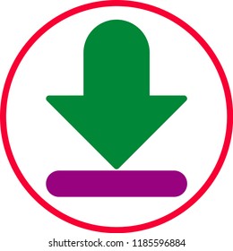 download icon vector 