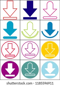 download icon vector 