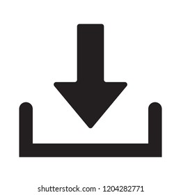 Download icon vector