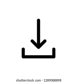 Download icon vector