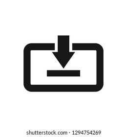 Download icon vector