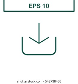 Download Icon, Vector