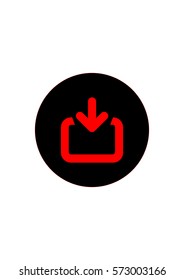 Download icon, Vector