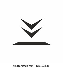 download icon vector arrow sign