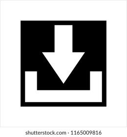 Download Icon, Download Vector Art Illustration