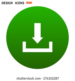 Download. icon. vector design