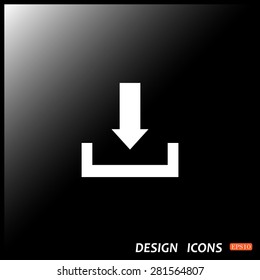 Download. icon. vector design