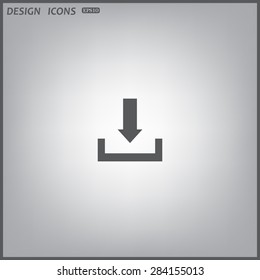 Download. icon. vector design