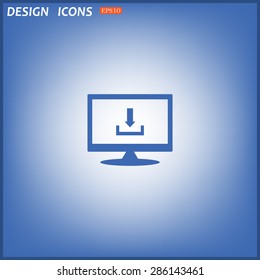 Download. icon. vector design