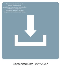 Download. icon. vector design