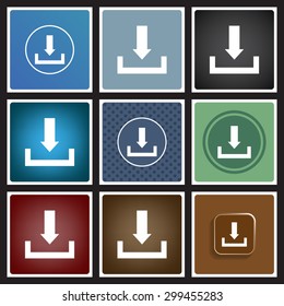 Download. icon. vector design