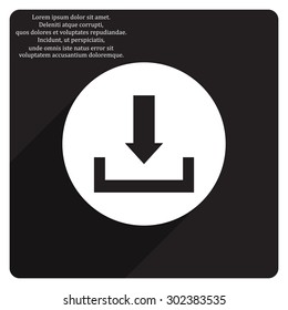 Download. icon. vector design