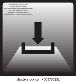 Download. icon. vector design