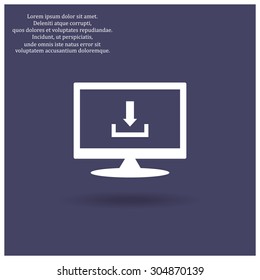 Download. icon. vector design