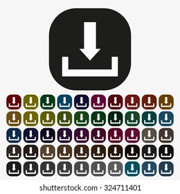 Download. icon. vector design