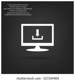 Download. icon. vector design