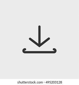 download icon, vector design 