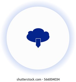 Download  icon. Vector design. 