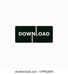 Download  icon. Vector design.