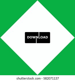 Download  icon. Vector design.