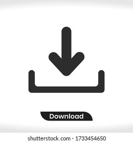 Download icon vector eps 10