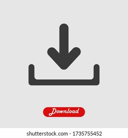 Download icon vector eps 10