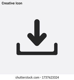 Download icon vector eps 10