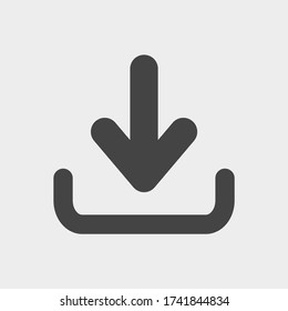 Symbol-Vektor für Download 10