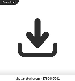 Download icon vector eps 10
