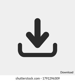 Download icon vector eps 10