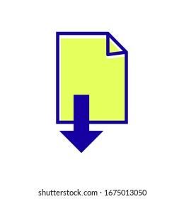 Descargar archivo vectorial de icono aislado
