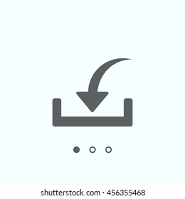 Download Icon, vector, icon flat