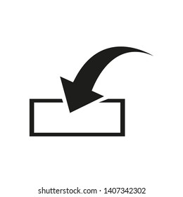 Download Icon Vector flat design style