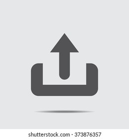 Download Icon vector flat design