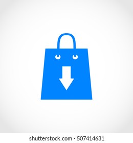 download icon vector, flat design best vector icon