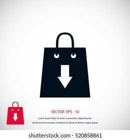 download icon vector, flat design best vector icon