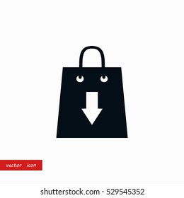 download icon vector, flat design best vector icon