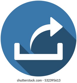 Download Icon Vector flat design style