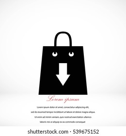 download icon vector, flat design best vector icon
