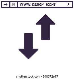Download Icon Vector flat design style
