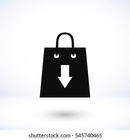 download icon vector, flat design best vector icon