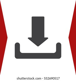 Download Icon Vector flat design style