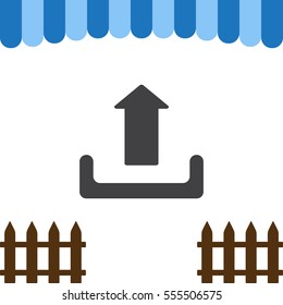 Download Icon Vector flat design style