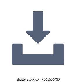 Download Icon Vector flat design style