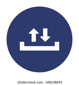 Download Icon Vector flat design style