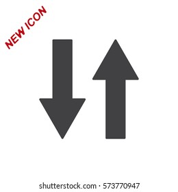 Download Icon Vector flat design style