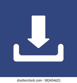 Download Icon Vector flat design style