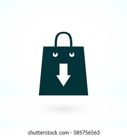 download icon vector, flat design best vector icon