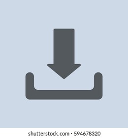 Download Icon Vector flat design style